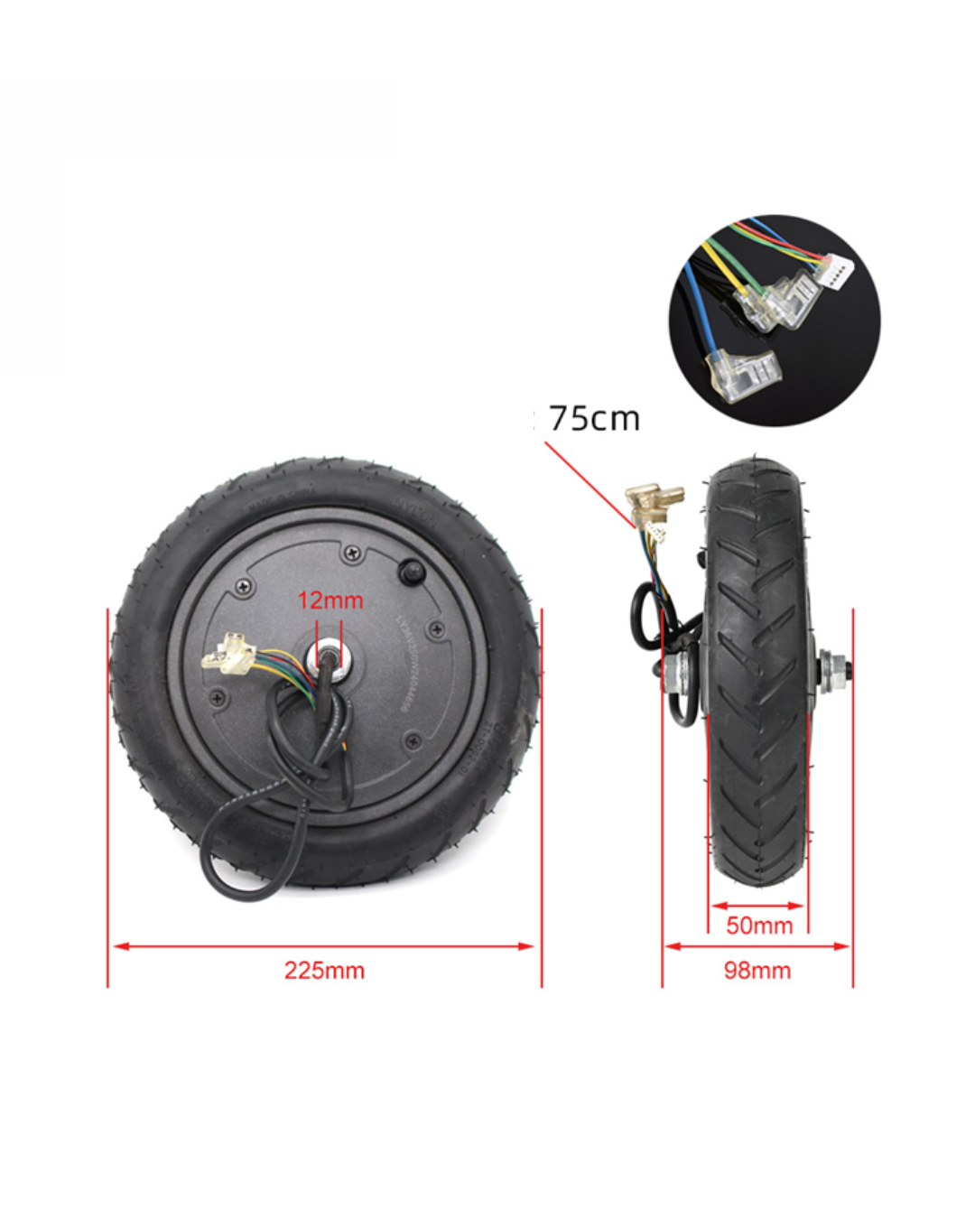 Motor s gumom 250W za Xiaomi M365 električni romobil