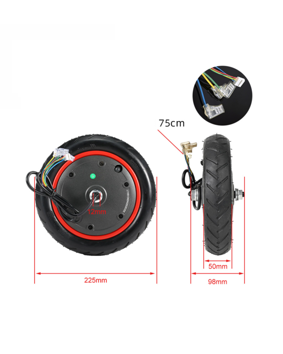 Motor s gumom 350W za Xiaomi M365 PRO električni romobil