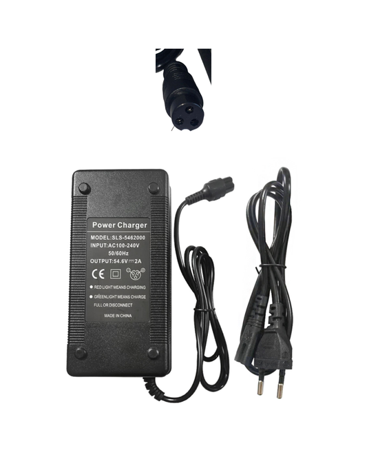 54.6V 2A univerzalni punjač s tro-pinskim priključkom GX16