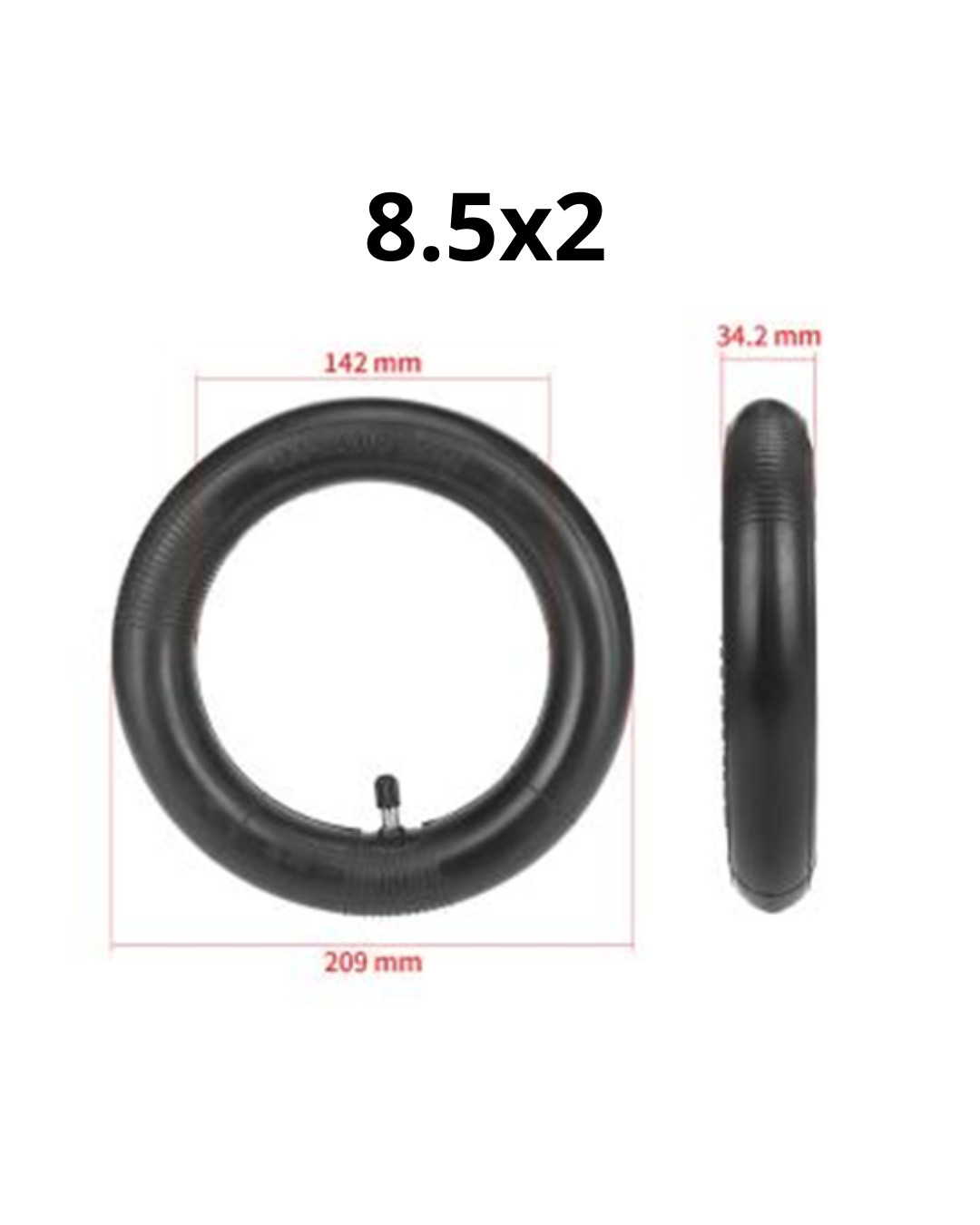 Zračnica / unutarnja guma 8.5x2 za Xiaomi, Egoni, MS Energy i druge