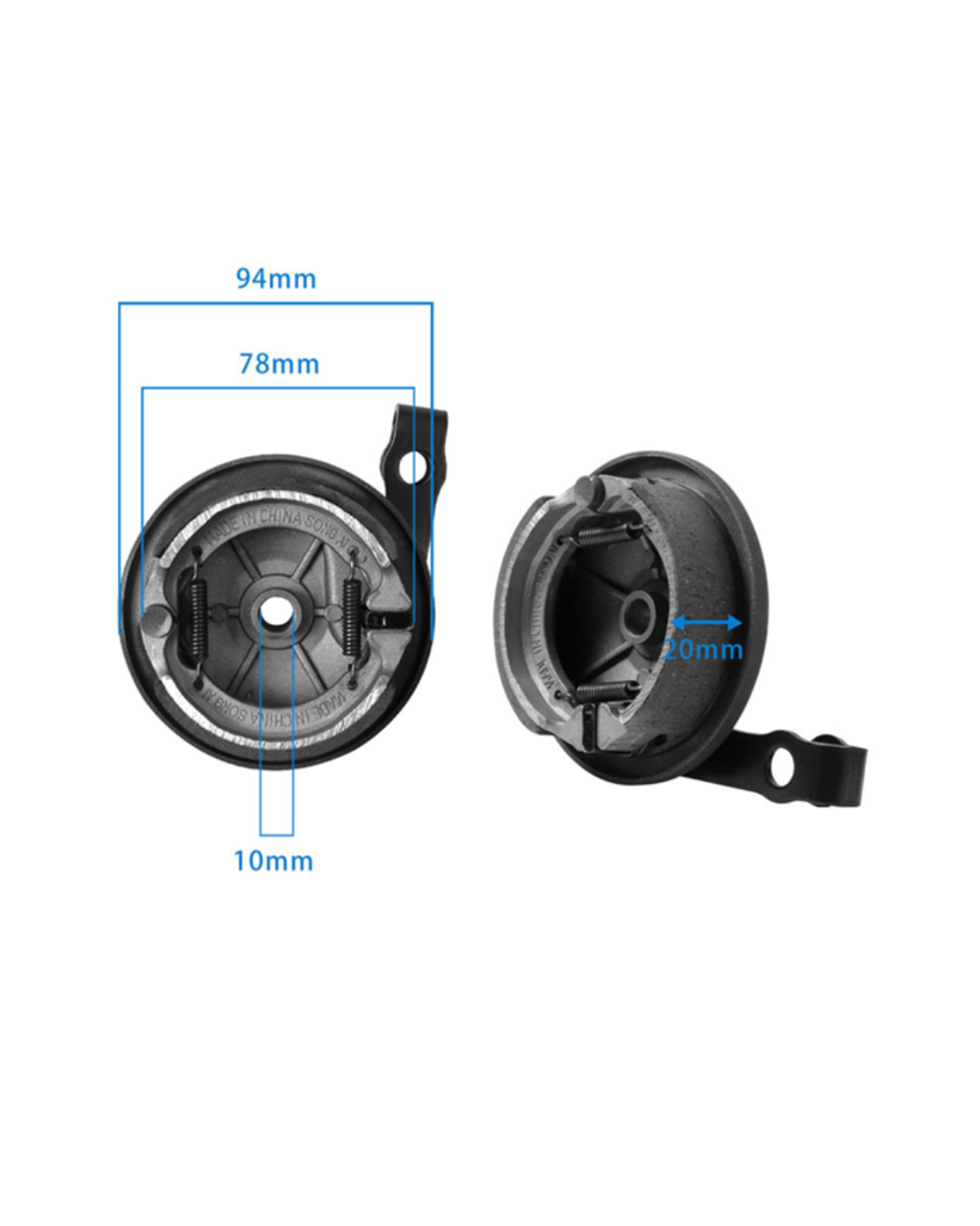 Poklopac bubanj kočnice s paknama za Segway Ninebot MAX G30
